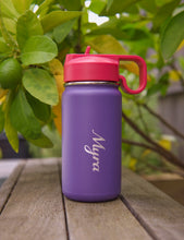 Load image into Gallery viewer, Kids Stainless Steel Laser engraved Water Bottle
