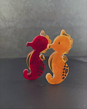 Load and play video in Gallery viewer, Seahorse Brooch
